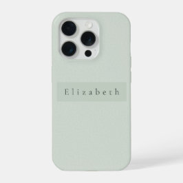 Moderner Name  iPhone 15 Pro Hülle