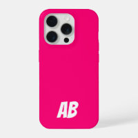 Moderner Name Minimal Royal Pink nach Maß