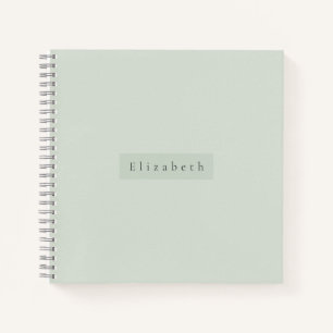 Moderner Name Notizbuch