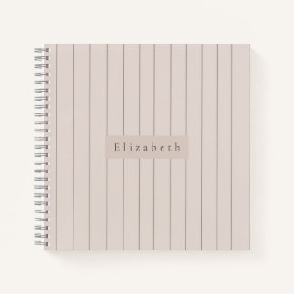 Moderner Name Notizbuch