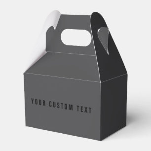 Moderner Name oder anderes Texttemplate Dunkelgr Geschenkschachtel