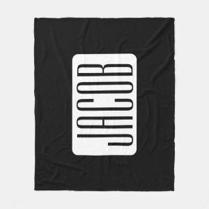Moderner Name oder bearbeitbarer Markenname für Un Fleecedecke