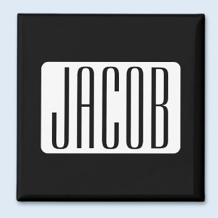 Moderner Name oder bearbeitbarer Markenname für Un Magnet