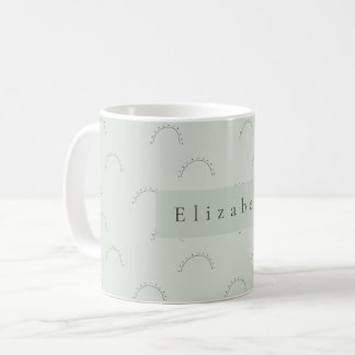 Moderner Namensbecher Kaffeetasse
