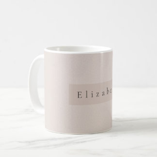 Moderner Namensbecher Kaffeetasse