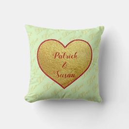 Moderner Niedlicher Roter Liebe Valentinstag Kissen