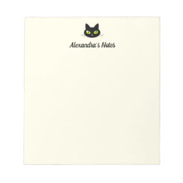 Moderner Niedlicher und Cooler Personalisierter Bl Notizblock