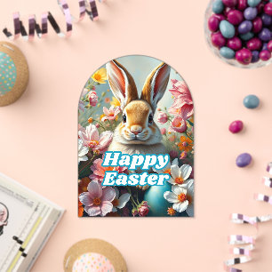 Moderner Osterhase Acryleinladungen