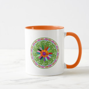 Moderner Otomi Entwurf Tasse