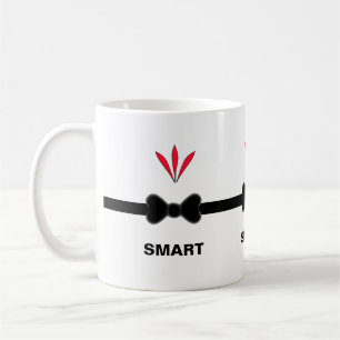 Moderner Papa-Fliege Kaffeetasse