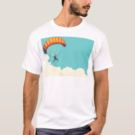Moderner Parachuter Men-T - Shirt