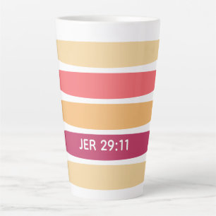 Moderner Pastell Christlich JEREMIAH 29:11 Milchtasse