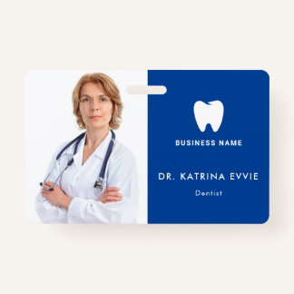 Moderner Personalausweis | Dentis Logo Foto Busine Ausweis