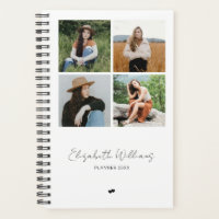 Moderner Personalisierter 4-Fotolackplaner