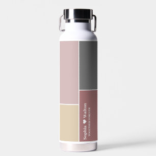 Moderner Personalisierter Ehepaar mit Liebe Trinkflasche