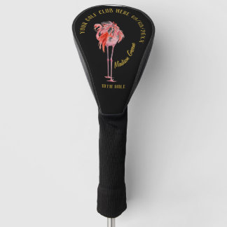 Moderner Personalisierter Flamingo Golf Head Cover Golf Headcover