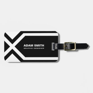 Moderner personalisierter gepäckanhänger