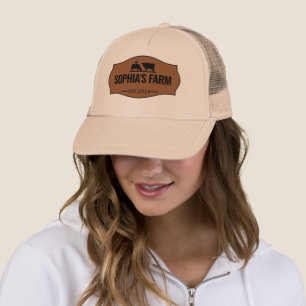 Moderner Personalisierter Name des Betriebs mit Os Truckerkappe