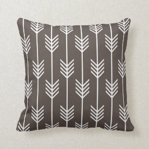 Moderner Pfeil Fletching Muster-Kaffee Kissen