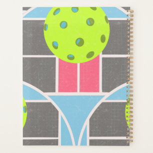 Moderner Pickleball-Planer Planer