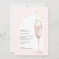 Moderner pink-schicker Pop, das blubbly Champagner