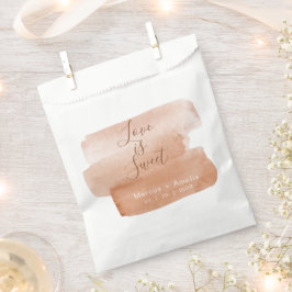 Moderner Pinselstrich Minimalistisch Geschenktütchen