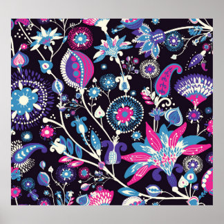 Moderner Pisley: traditionelles orientalisches Mus Poster