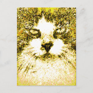 Moderner Pop Postkarte