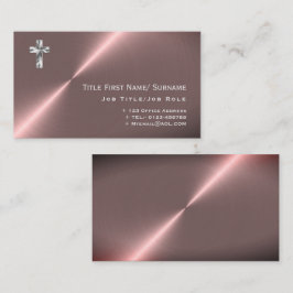 Moderner Priesterpastor Minister Deacon Clergy Fai Visitenkarte