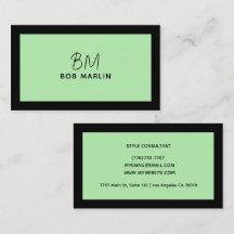 Moderner professioneller minimalistischer Executiv