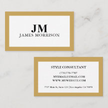 Moderner professioneller minimalistischer Executiv