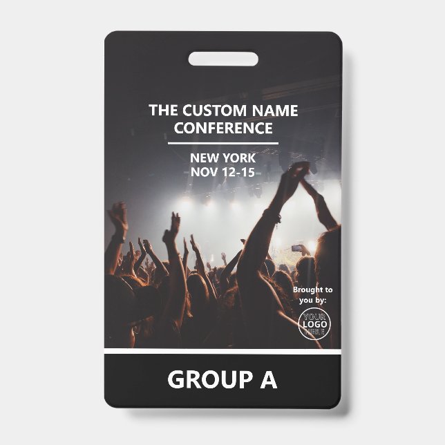 Moderner QR-Code für Personalisierten Zugang Ausweis (Vorderseite)