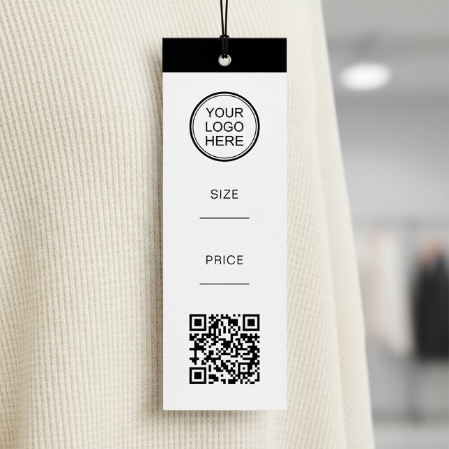 Moderner QR-Code-Produktpreis-Anhang (Von Creator hochgeladen)