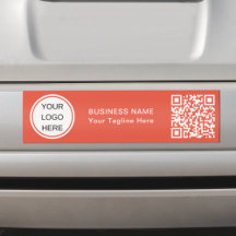 Moderner QR-Code und Berufliches Firmenlogo