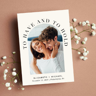 Moderner QR-Foto-Code Einladung