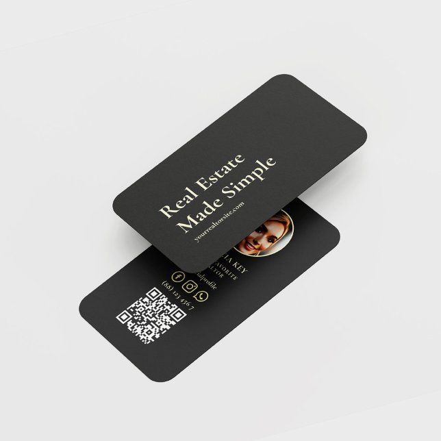 MODERNER REALTOR REAL ANWESEN AGENT SLOGAN VISITENKARTE (Von Creator hochgeladen)