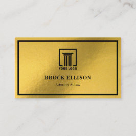 Moderner Rechtsanwalt | Einfache Visitenkarte