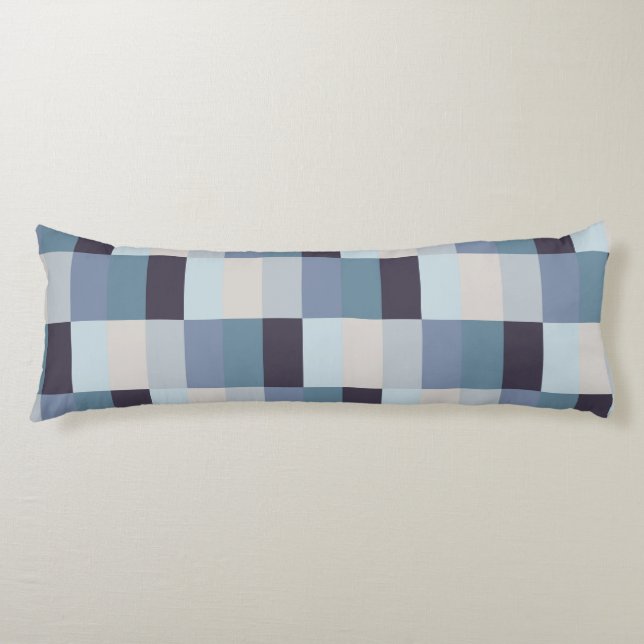 Moderner Rectangle-Karo #1 #minimal #wall #decor Seitenschläferkissen (Vorderseite)