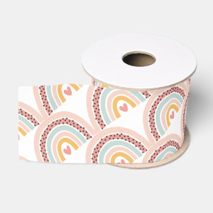 Moderner Regenbogen Ripsband