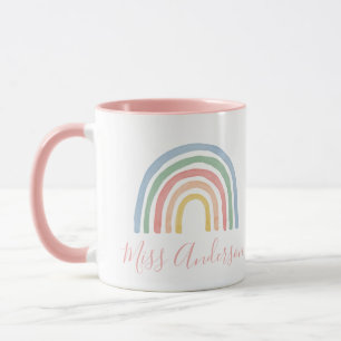 Moderner Regenbogenlehrer danken Ihnen geschenk m Tasse