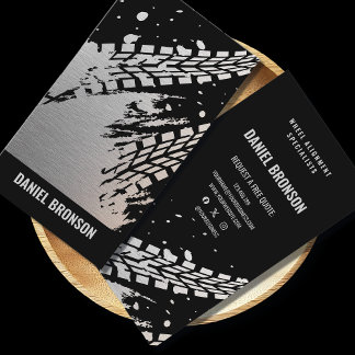 Moderner Reparaturservice für Auto Visitenkarte