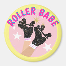 Moderner Roller Babe Skater Derby Skaten Gift