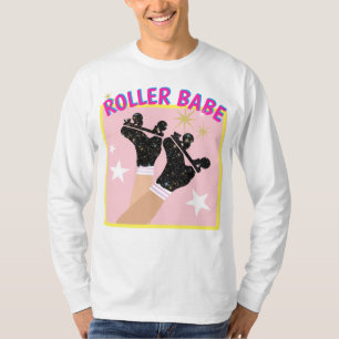 Moderner Roller Skater Derby Skaten Gift T-Shirt