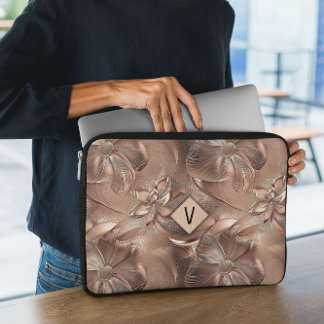 Moderner Rose-Notebook-Sieb Laptopschutzhülle