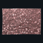 Moderner Rosen-GoldImitat-Glitter-Druck Handtuch<br><div class="desc">Ein schöner RosengoldGlitterdruck. Rosen-Gold ist einer der heißesten Schatten auf Mode im Augenblick und sogar erwirbt einen Artikel durch das New York Times. Aussehen würde wie, "im Auftritt, Rosengold ist warm und Erröten-was gelbes Gold wenn es plötzlich eine Verlegenheit erlitt. " - New York Times</div>