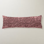 Moderner Rosen-GoldImitat-Glitzer-Rosa-Druck Seitenschläferkissen<br><div class="desc">Fügen Sie irgendeinen Schein Ihrer Bettwäsche mit diesem fabelhaften Imitat-Glitterdruck-Körperkissen im Rosengoldrosa hinzu. Die ganze Art des Glitters mit keinen des Scratchiness auf diesem weichen, umarmbaren Körperkissen.</div>