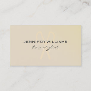 Moderner Salon Hair Stylist Visitenkarte