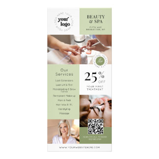 Moderner Salon-Service-Geschäftsmarketing-Flyer Werbekarte