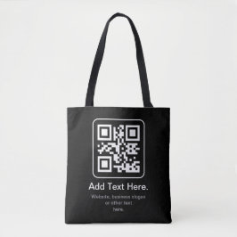 Moderner scannbarer QR-Code | Schwarz Weiß & Grau