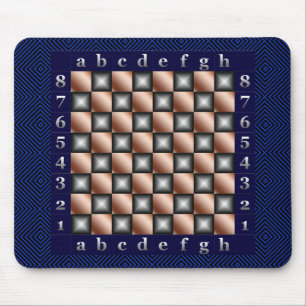 Moderner Schachtisch Mousepad